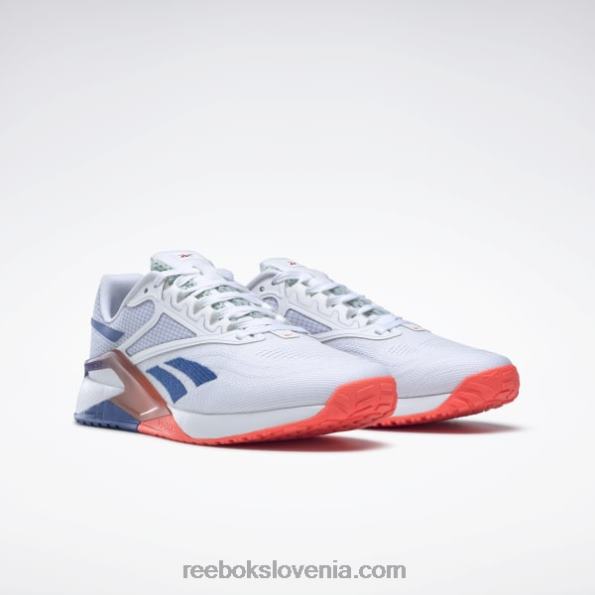 Reebok nano x2 moški copati za trening R22JR1046 ftwr bela/vektorsko modra/oranžna svetloba