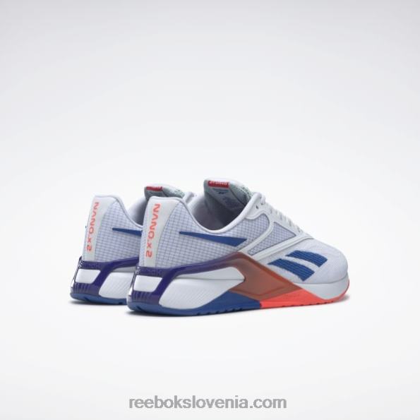 Reebok nano x2 moški copati za trening R22JR1046 ftwr bela/vektorsko modra/oranžna svetloba