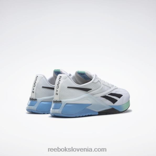 Reebok nano x2 moški copati za trening R22JR1060 ftwr bela/esencialno modra/mint mint