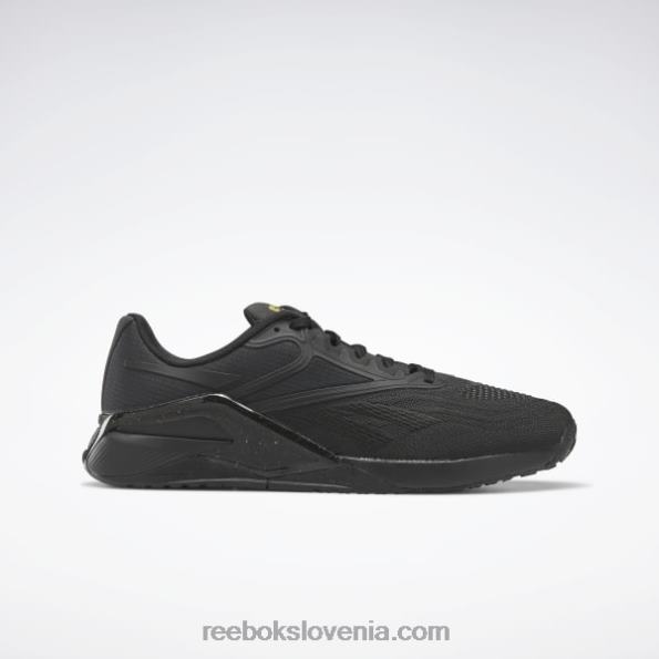Reebok nano x2 moški copati za trening R22JR1338 jedro črno/čisto sivo 7/mat zlato