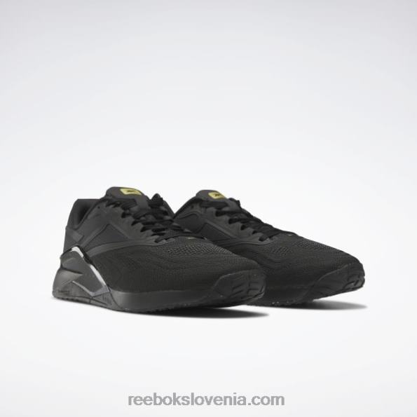 Reebok nano x2 moški copati za trening R22JR1338 jedro črno/čisto sivo 7/mat zlato