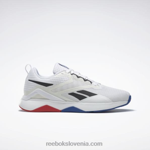 Reebok nanoflex tr 2.0 moški copati za trening R22JR1139 ftwr bela/hladno siva 6/jedrna črna