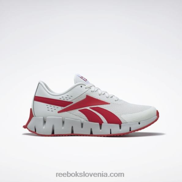 Reebok zig dynamica 2 moški čevlji R22JR1076 čisto siva 1/vektorsko rdeča/čisto siva 2