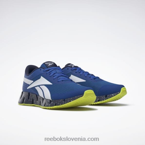 Reebok zig dynamica 2 moški čevlji R22JR1333 vektorsko modra/vektorsko mornarsko/kislinsko rumena
