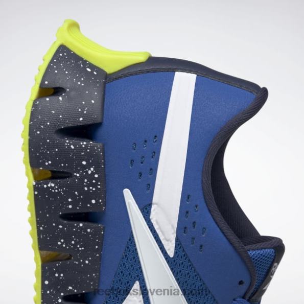 Reebok zig dynamica 2 moški čevlji R22JR1333 vektorsko modra/vektorsko mornarsko/kislinsko rumena