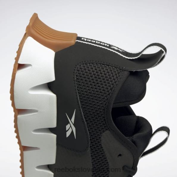 Reebok zig dynamica moški čevlji R22JR1036 core black/white/reebok rubber gum-03