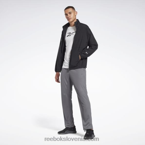 Reebok hlače, pripravljene za vadbo R22JR1275 siva moški