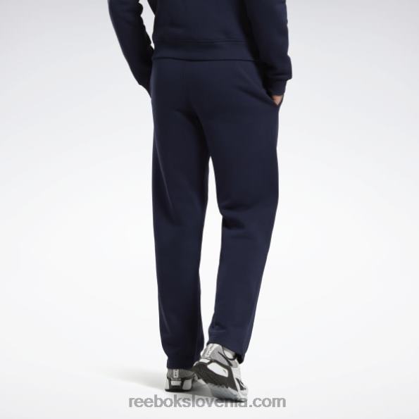 Reebok identity hlače z odprtim robom R22JR1137 vektorska mornarica moški