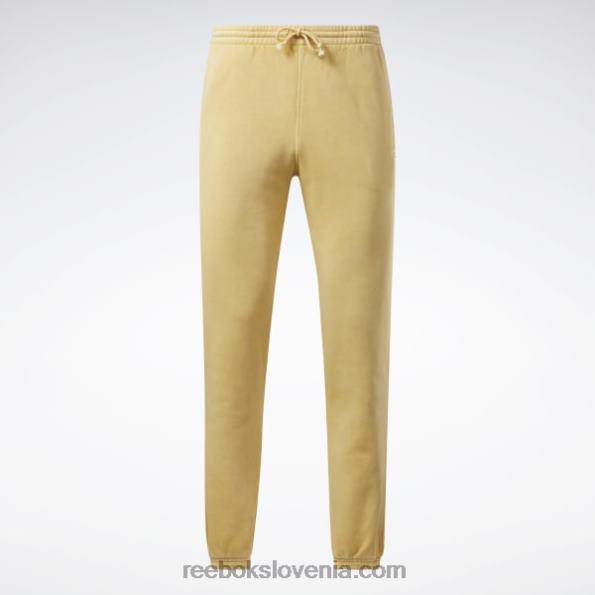Reebok klasične hlače naravne barve R22JR1253 svetlo oker moški
