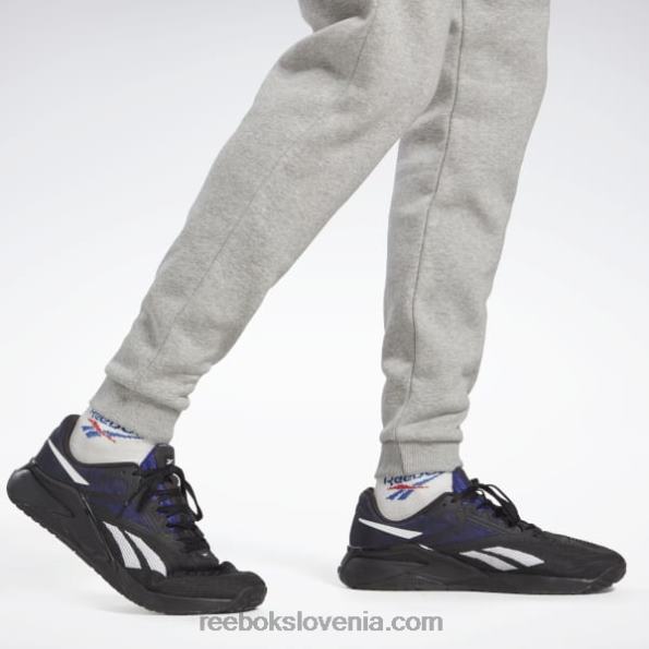 Reebok identity flis jogger R22JR1131 srednje siva vresa moški