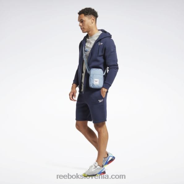 Reebok identity pulover s kapuco iz flisa R22JR1192 vektorska mornarica moški