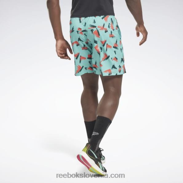 Reebok kratke hlače grafične hitrosti 2.0 R22JR1274 polklasična teal moški