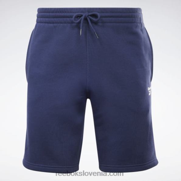 Reebok kratke hlače iz flisa identitete R22JR1242 vektorska mornarica moški