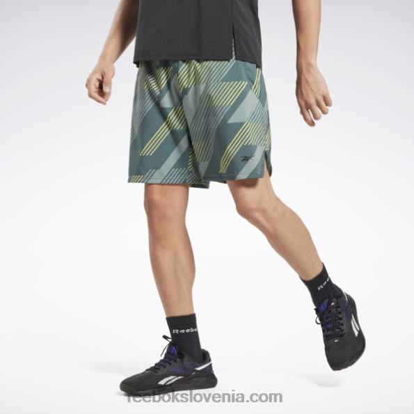Reebok kratke hlače speed 3.0 R22JR1301 kreda zelena moški