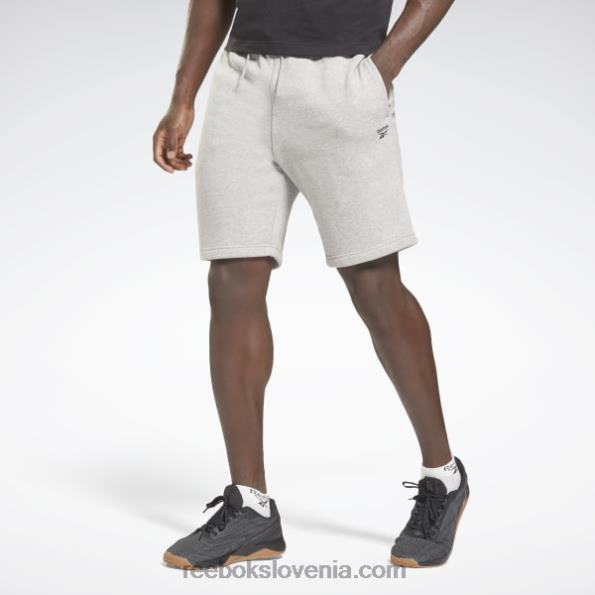 Reebok kratke hlače za identiteto R22JR1330 srednje siva vresa moški