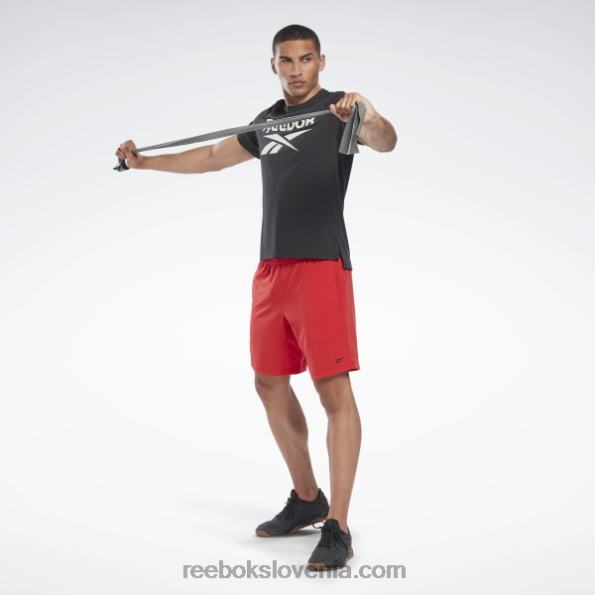 Reebok kratke hlače za vadbo R22JR1135 vektor rdeča moški