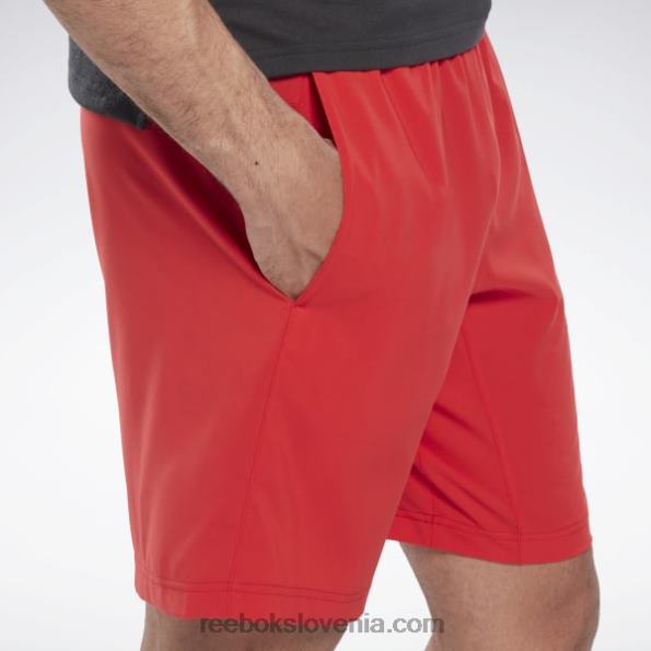 Reebok kratke hlače za vadbo R22JR1135 vektor rdeča moški