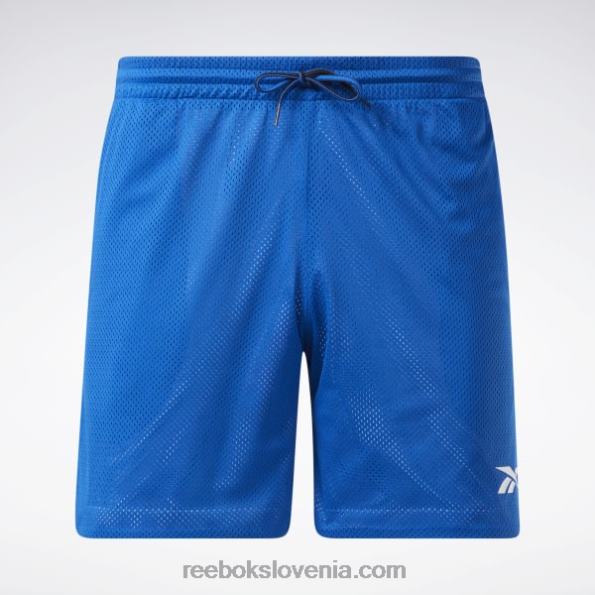 Reebok mrežaste kratke hlače mestne lige R22JR1237 vektorsko modra moški