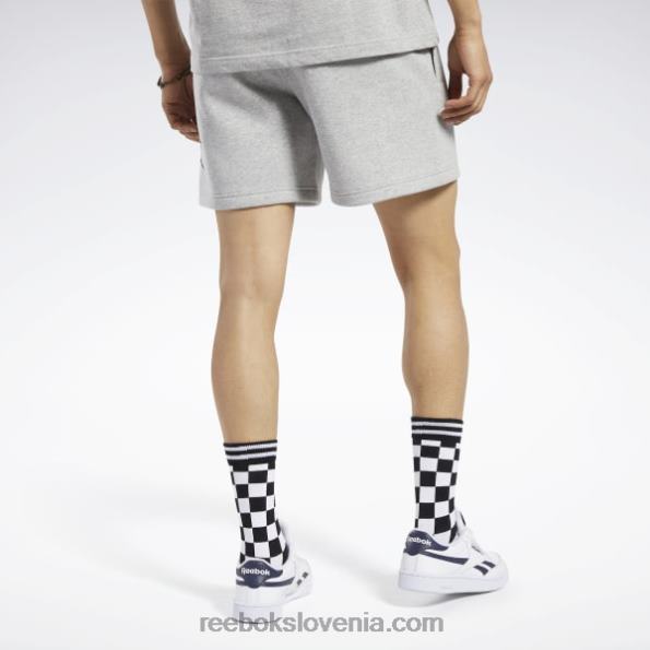 Reebok ponosne kratke hlače klasične znamke R22JR1210 srednje siva vresa moški