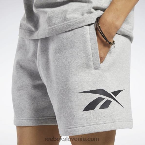 Reebok ponosne kratke hlače klasične znamke R22JR1210 srednje siva vresa moški