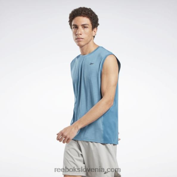 Reebok activchill majica brez rokavov R22JR1325 jekleno modra s23-r moški