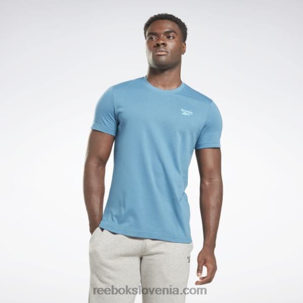 Reebok identity classics majica s kratkimi rokavi R22JR1232 jekleno modra s23-r moški