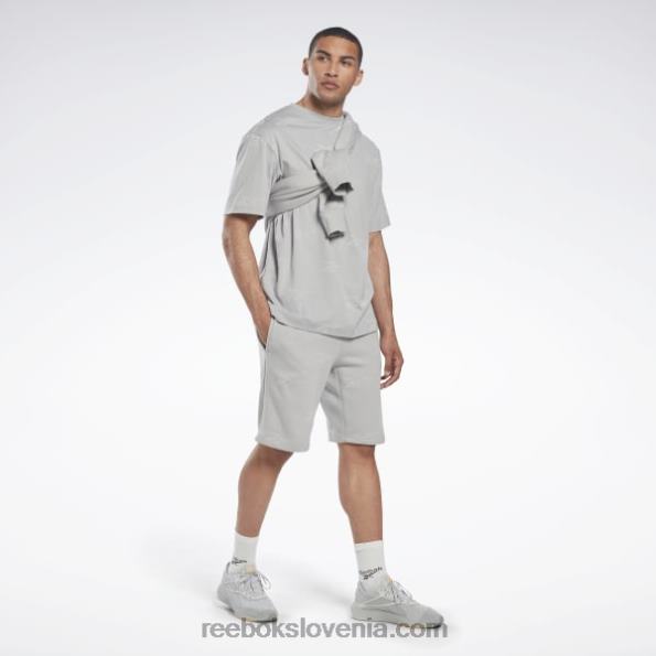 Reebok majica z vektorjem identitete R22JR1271 čista siva 3 moški