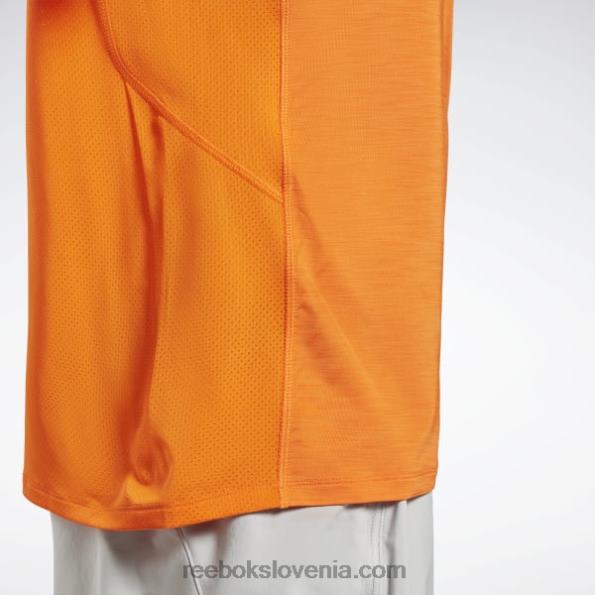 Reebok športna majica activchill R22JR1282 razbiti pomarančo s23-r moški