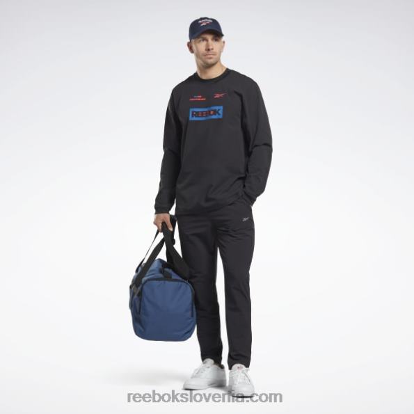 Reebok thermowarm+graphene majica s srednjim slojem z dolgimi rokavi R22JR1288 Črna moški