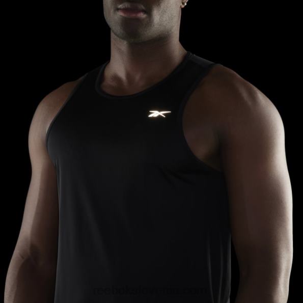 Reebok tekaški speedwick singlet R22JR1168 Črna moški