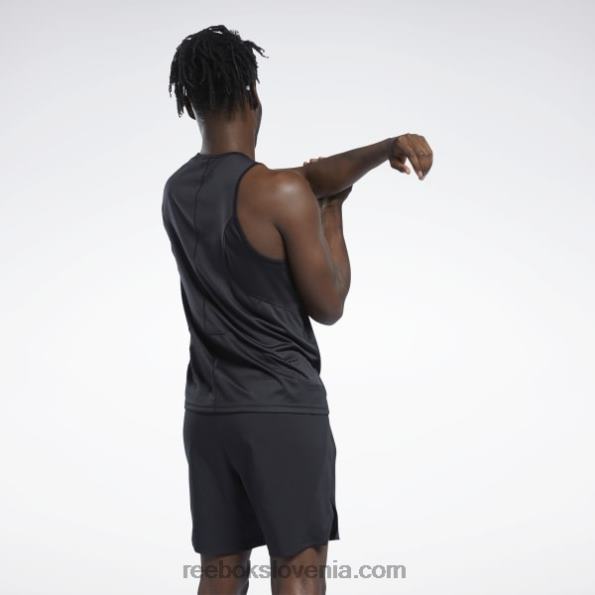 Reebok tekaški speedwick singlet R22JR1359 Črna moški