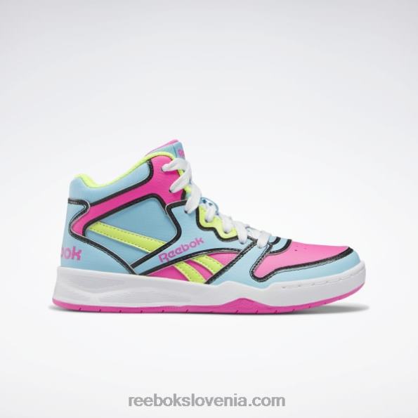 Reebok bb4500 sodni čevlji - predšolski R22JR1370 digitalno modra/atomsko roza/kislinsko rumena otroci