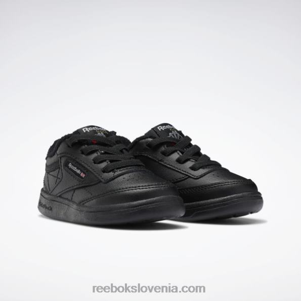 Reebok club c čevlji - malčki R22JR1432 jedro črno otroci