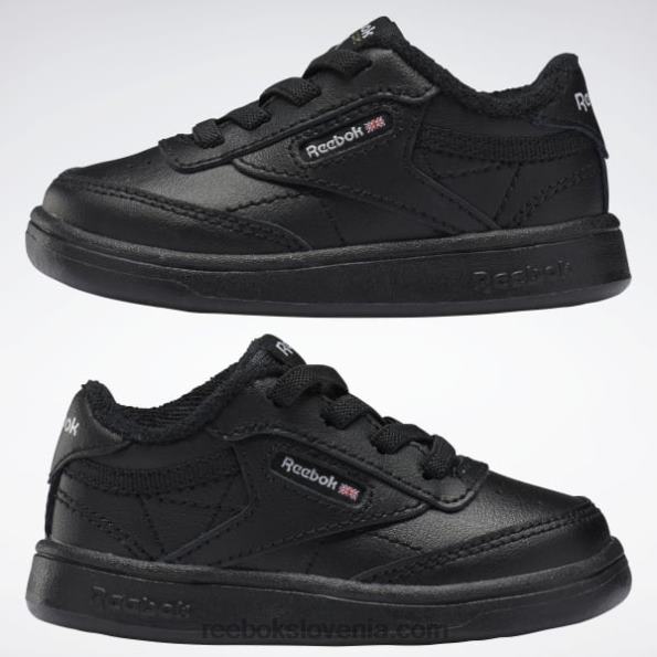 Reebok club c čevlji - malčki R22JR1432 jedro črno otroci