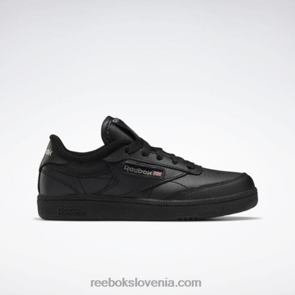 Reebok club c čevlji - predšolski R22JR1429 črna/oglje otroci