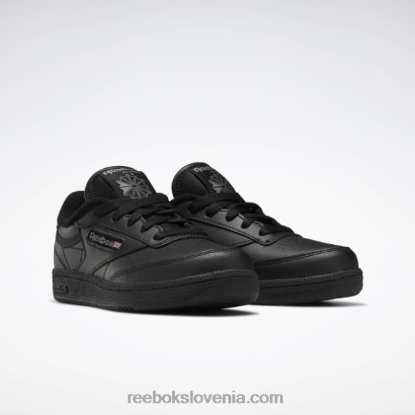 Reebok club c čevlji - predšolski R22JR1429 črna/oglje otroci