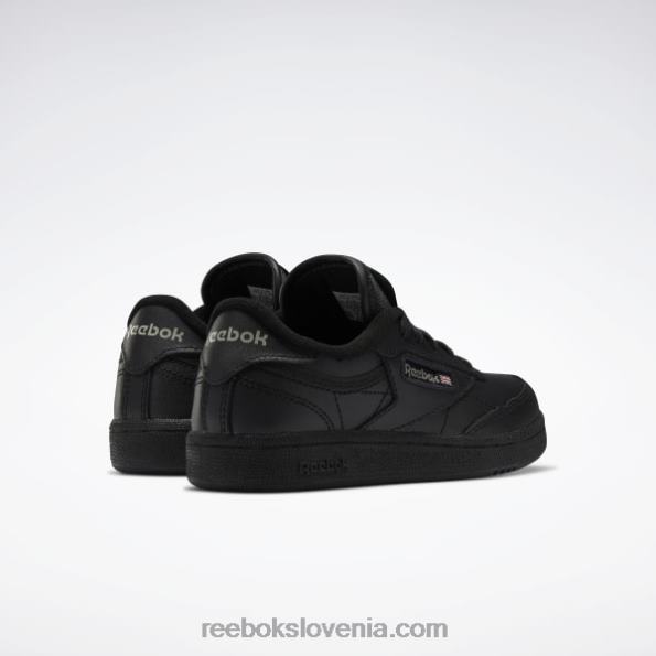Reebok club c čevlji - predšolski R22JR1429 črna/oglje otroci
