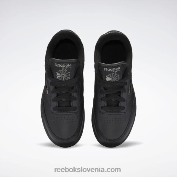 Reebok club c čevlji - predšolski R22JR1429 črna/oglje otroci