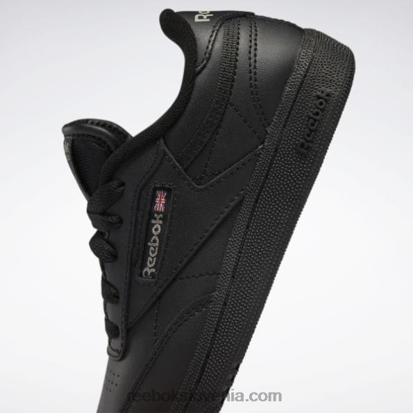 Reebok club c čevlji - predšolski R22JR1429 črna/oglje otroci