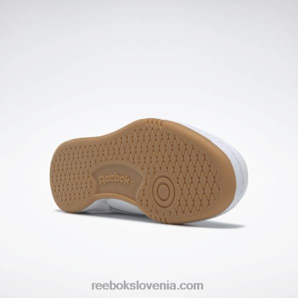 Reebok club c čevlji - razredna šola R22JR1391 belo/gumi otroci