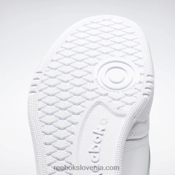 Reebok club c čevlji - razredna šola R22JR1394 bela/prosojno siva otroci