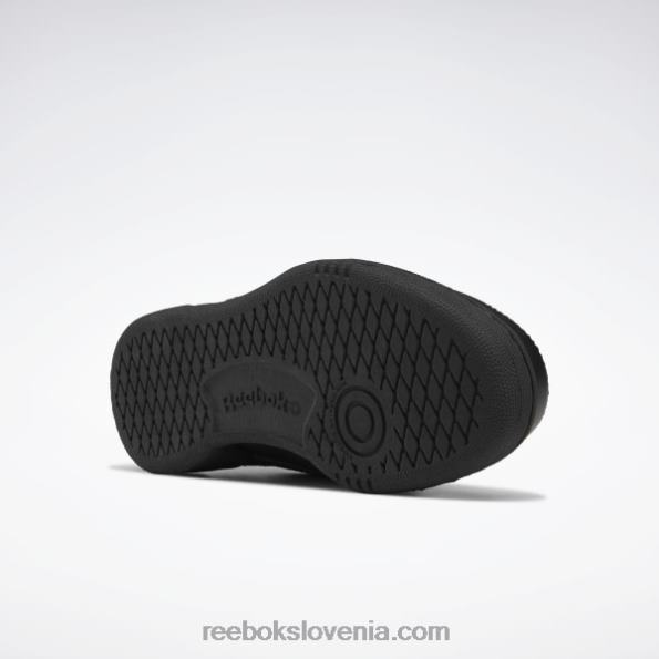 Reebok club c čevlji - razredna šola R22JR1436 črna/oglje otroci
