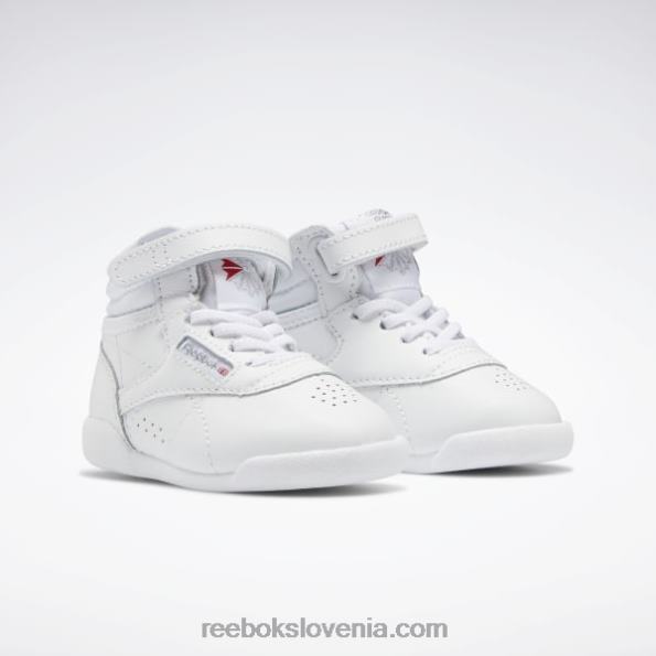 Reebok freestyle hi čevlji - malčki R22JR1396 ftwr bela otroci
