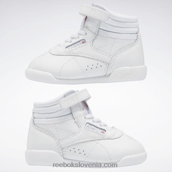 Reebok freestyle hi čevlji - malčki R22JR1396 ftwr bela otroci