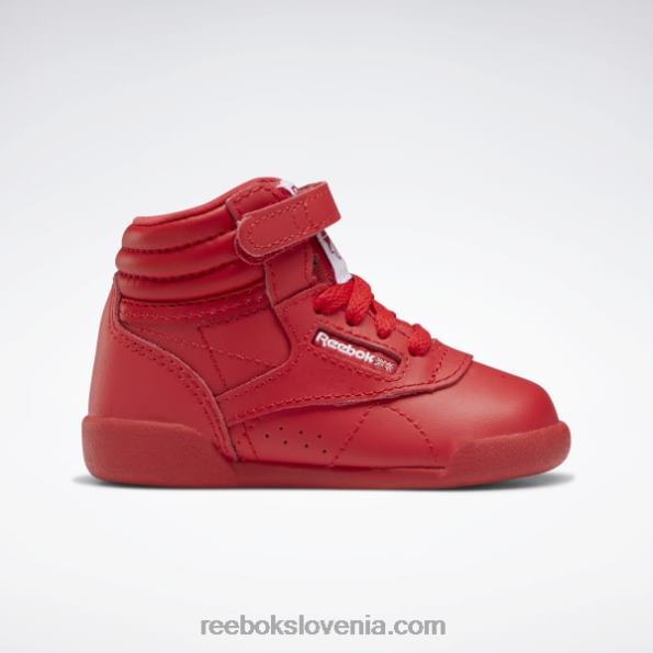 Reebok freestyle hi čevlji - malčki R22JR1449 vektor rdeča/ftwr bela otroci