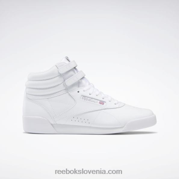 Reebok freestyle hi čevlji - osnovna šola R22JR1372 bela otroci