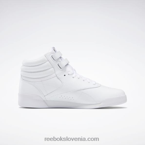 Reebok freestyle hi čevlji - osnovna šola R22JR1372 bela otroci