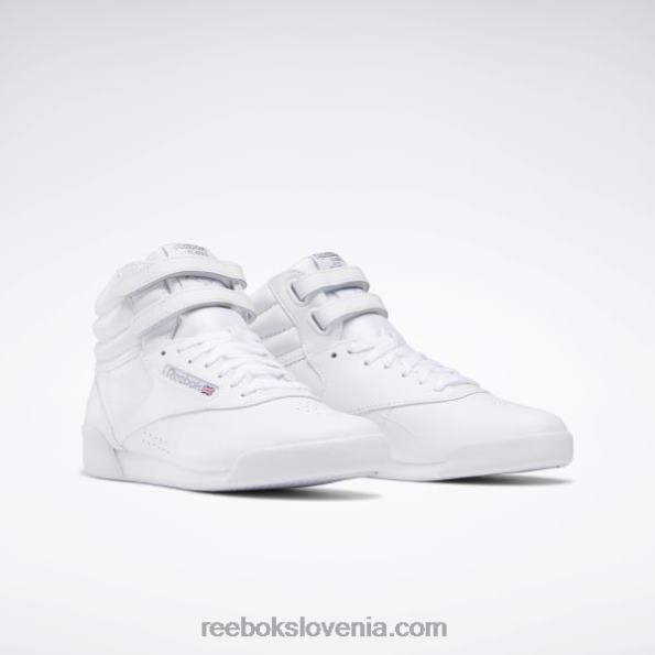 Reebok freestyle hi čevlji - osnovna šola R22JR1372 bela otroci