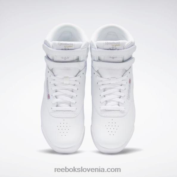Reebok freestyle hi čevlji - osnovna šola R22JR1372 bela otroci