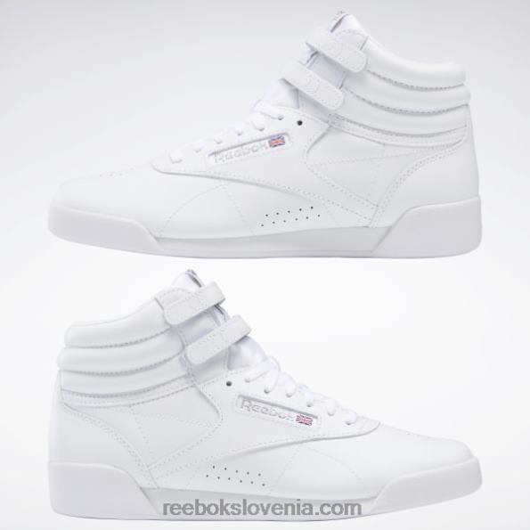 Reebok freestyle hi čevlji - osnovna šola R22JR1372 bela otroci